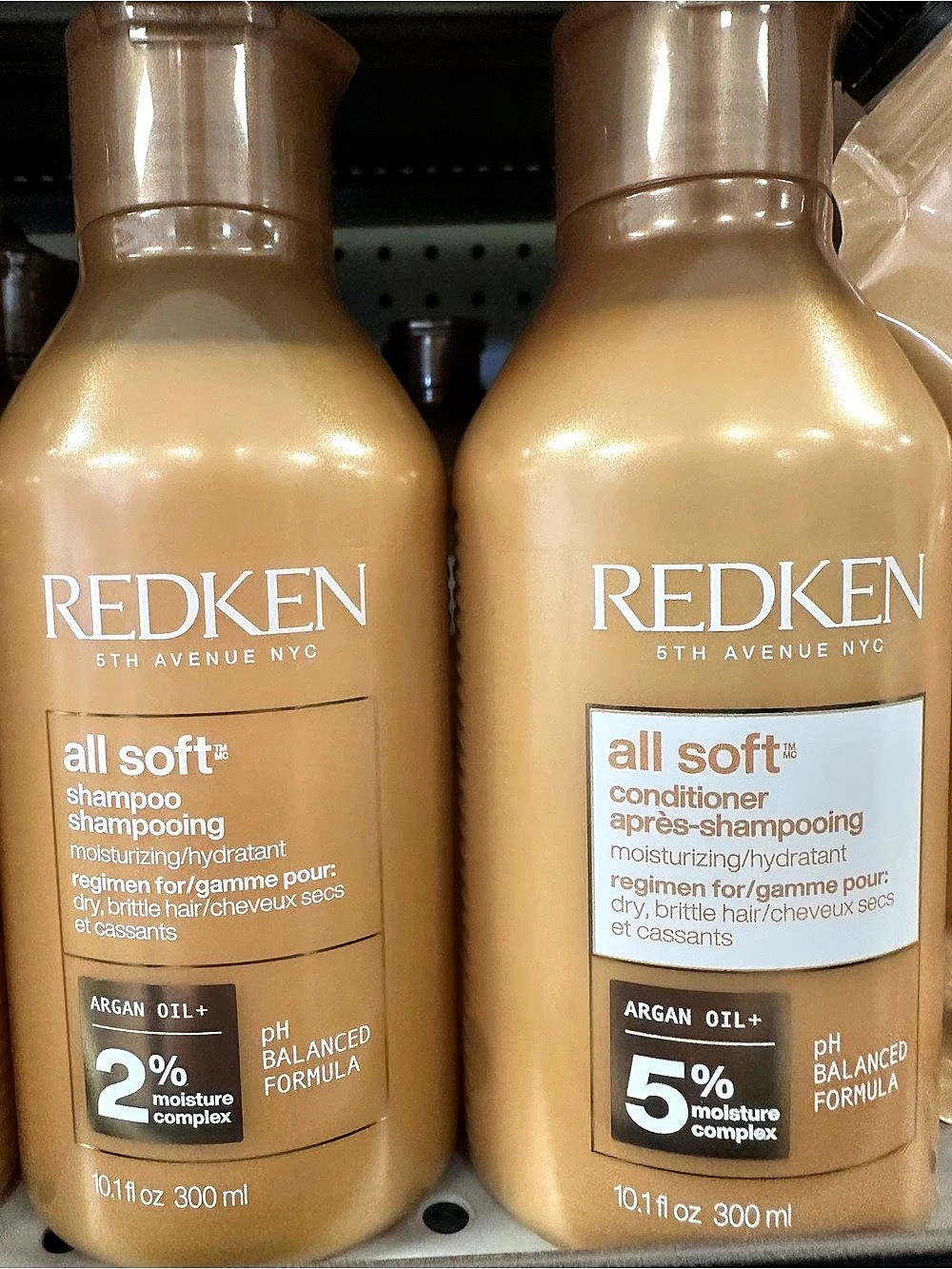 Redken All Soft Shampoo & Conditioner Set 10.1 fl oz NWT